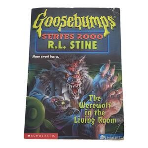 Goosebumps Series 2000 #17 The Werewolf in the Living Room R.L. Stine Paperback